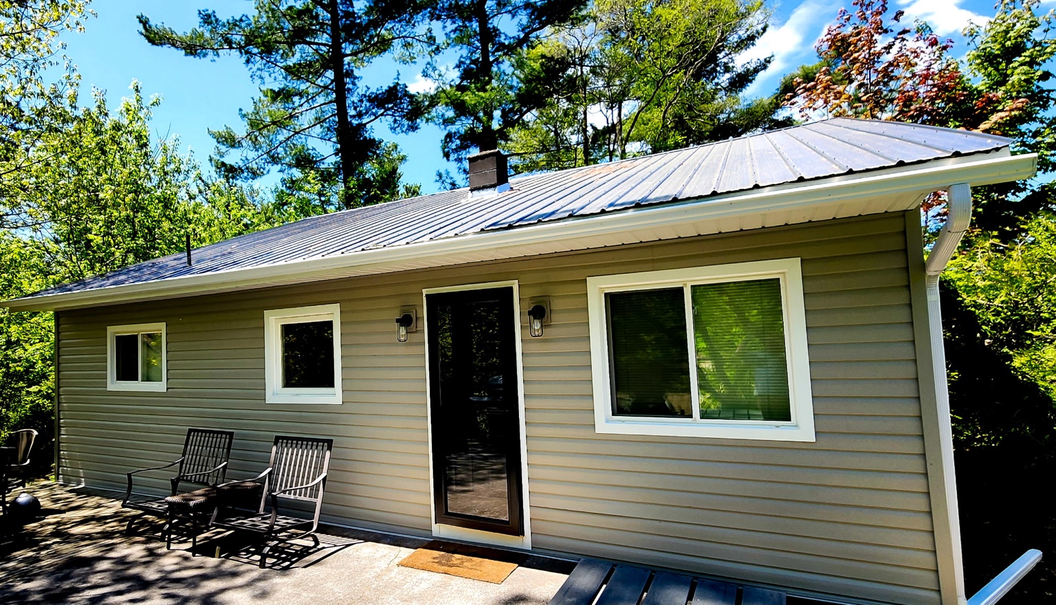 Finished exterior project